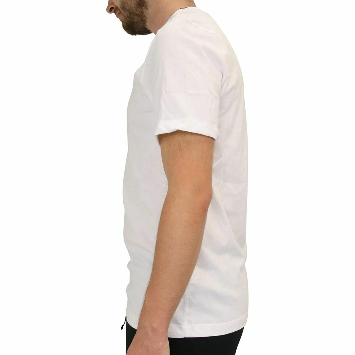 T-shirt a maniche corte da uomo Nike AR4997 101 Bianco da uomo