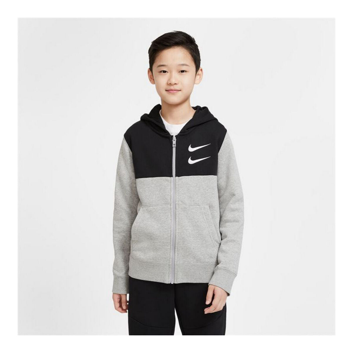 Giacca sportiva Nike Swoosh Grigio scuro