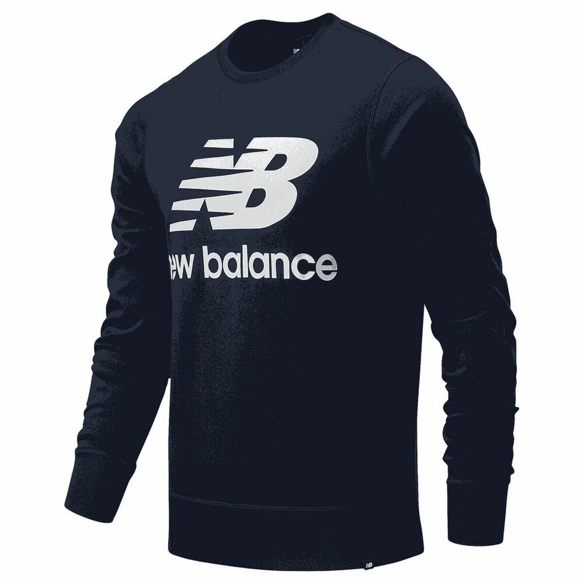 Felpa da Uomo senza Cappuccio New Balance MT03560 Navy