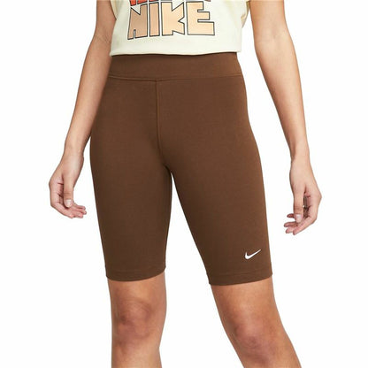 Leggings sportivi da donna Nike Marrone