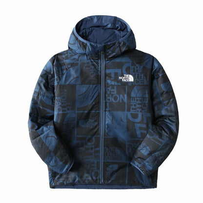 giubbotto reversibile bambino The North Face blu