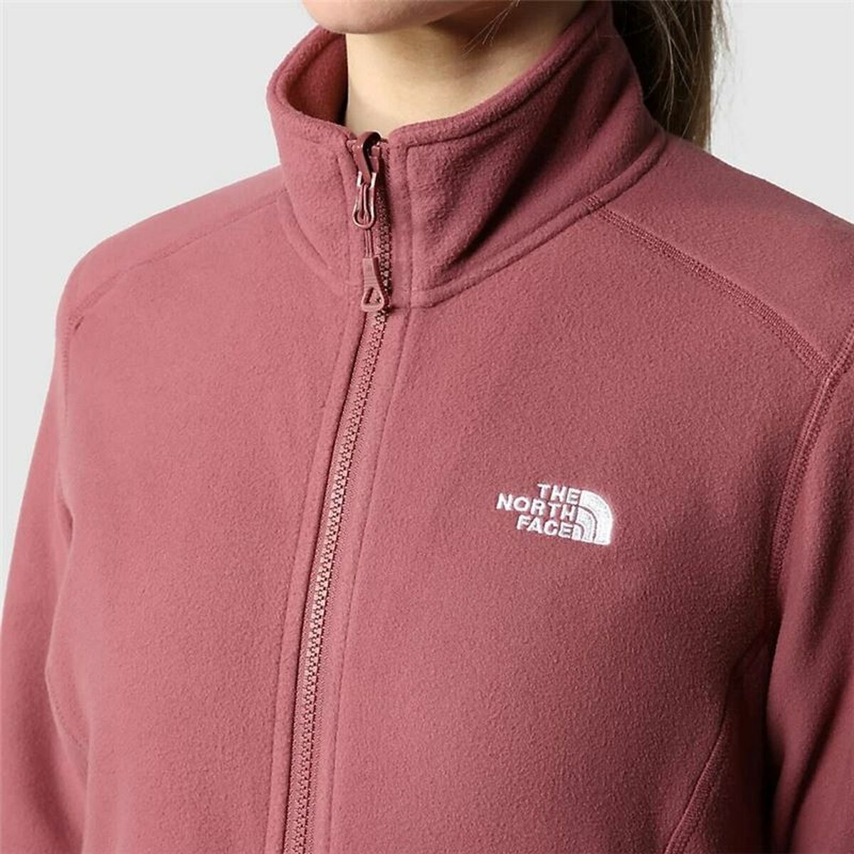 Felpa in pile The North Face Rosa