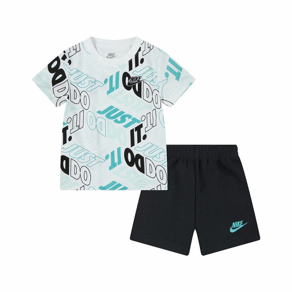 Completo sportivo da bambino Nike Just Do It Nero