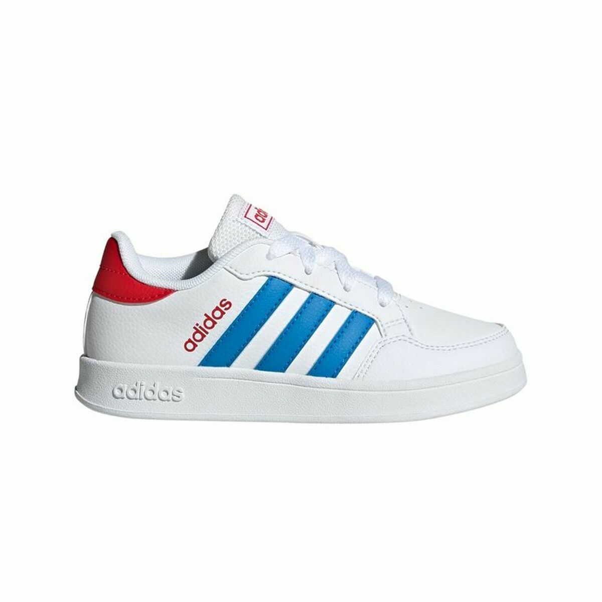 Scarpe Sportive per Bambini Adidas Breaknet Bianche