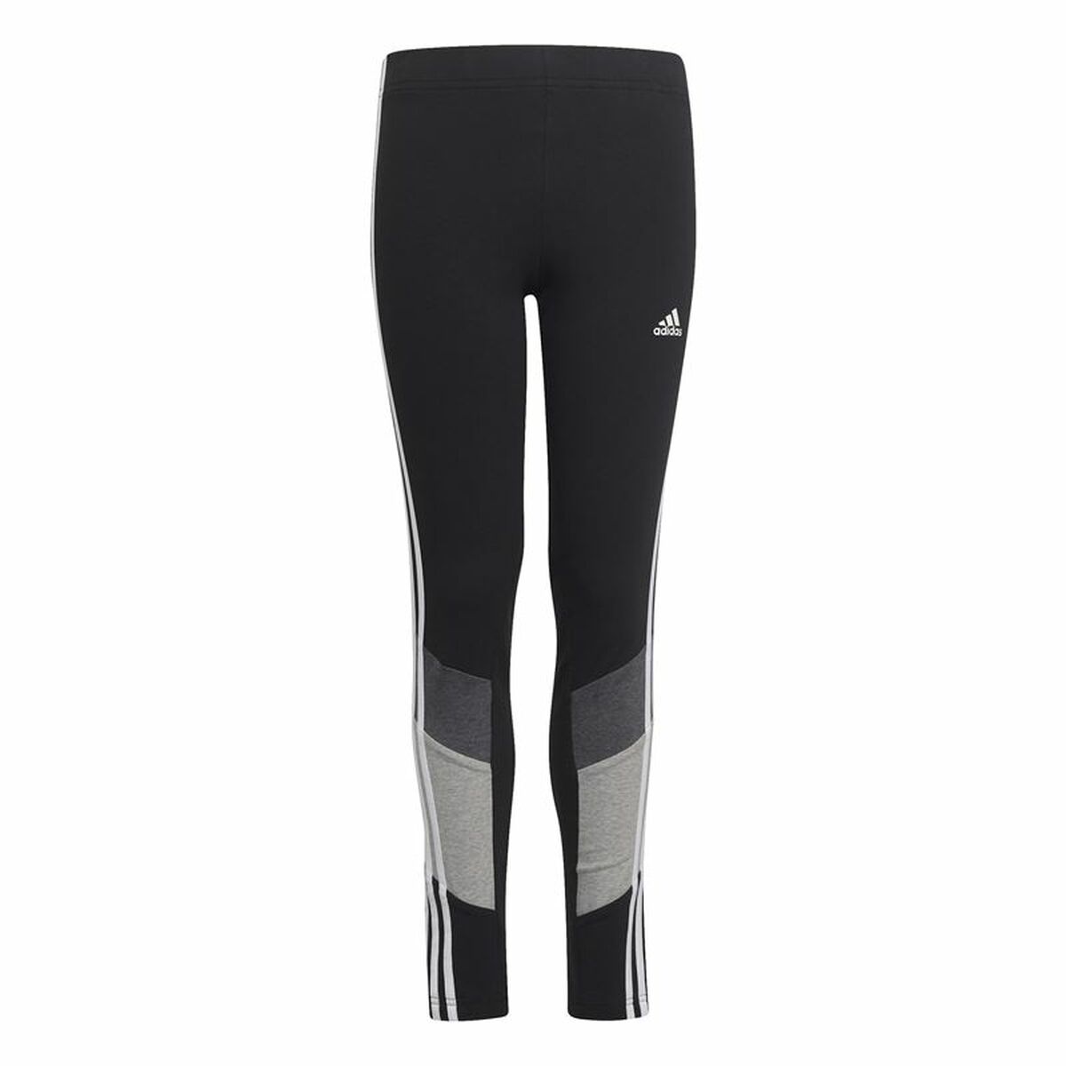 Leggings sportivi Adidas Colorblock Nero