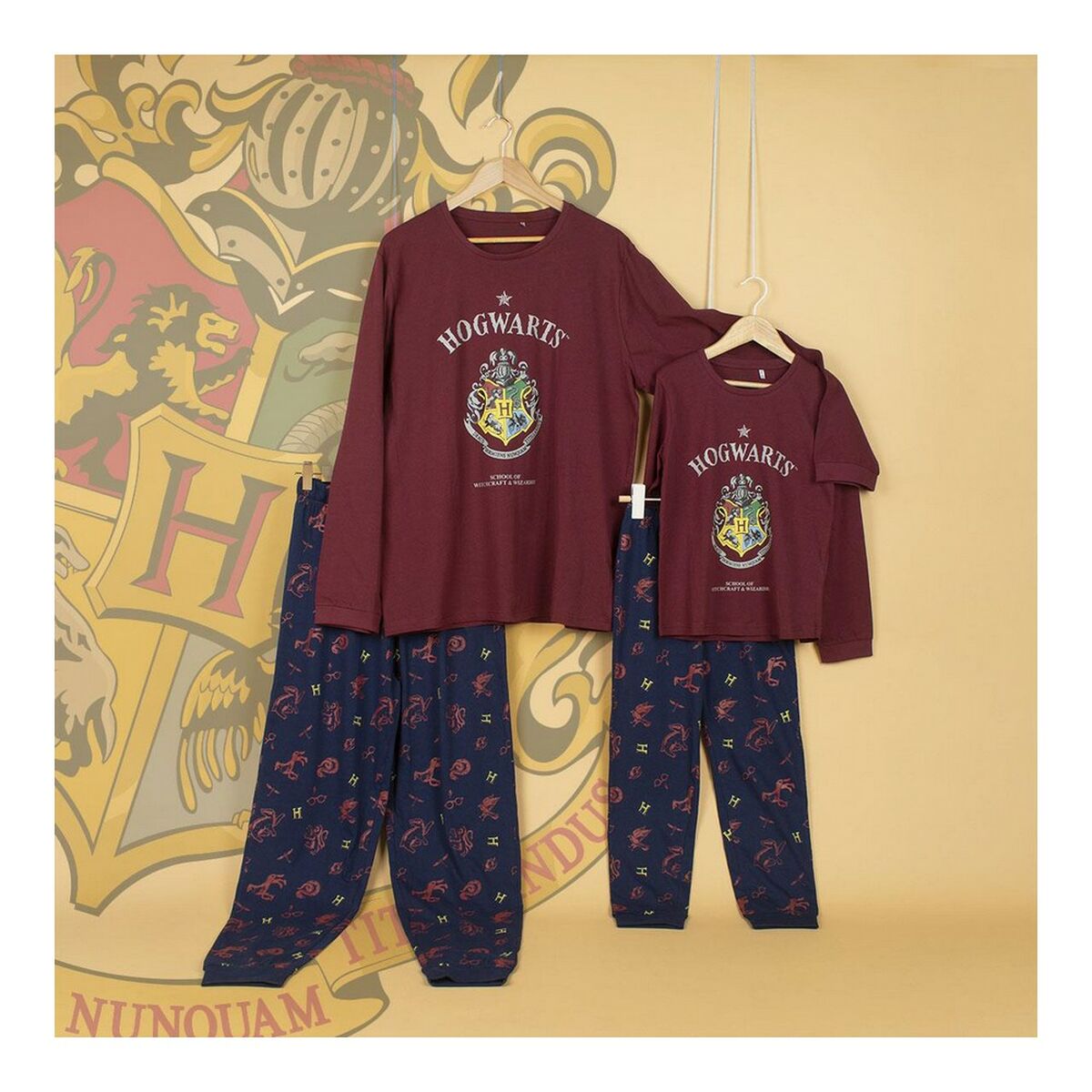 Pigiama per bambini Harry Potter Rosso