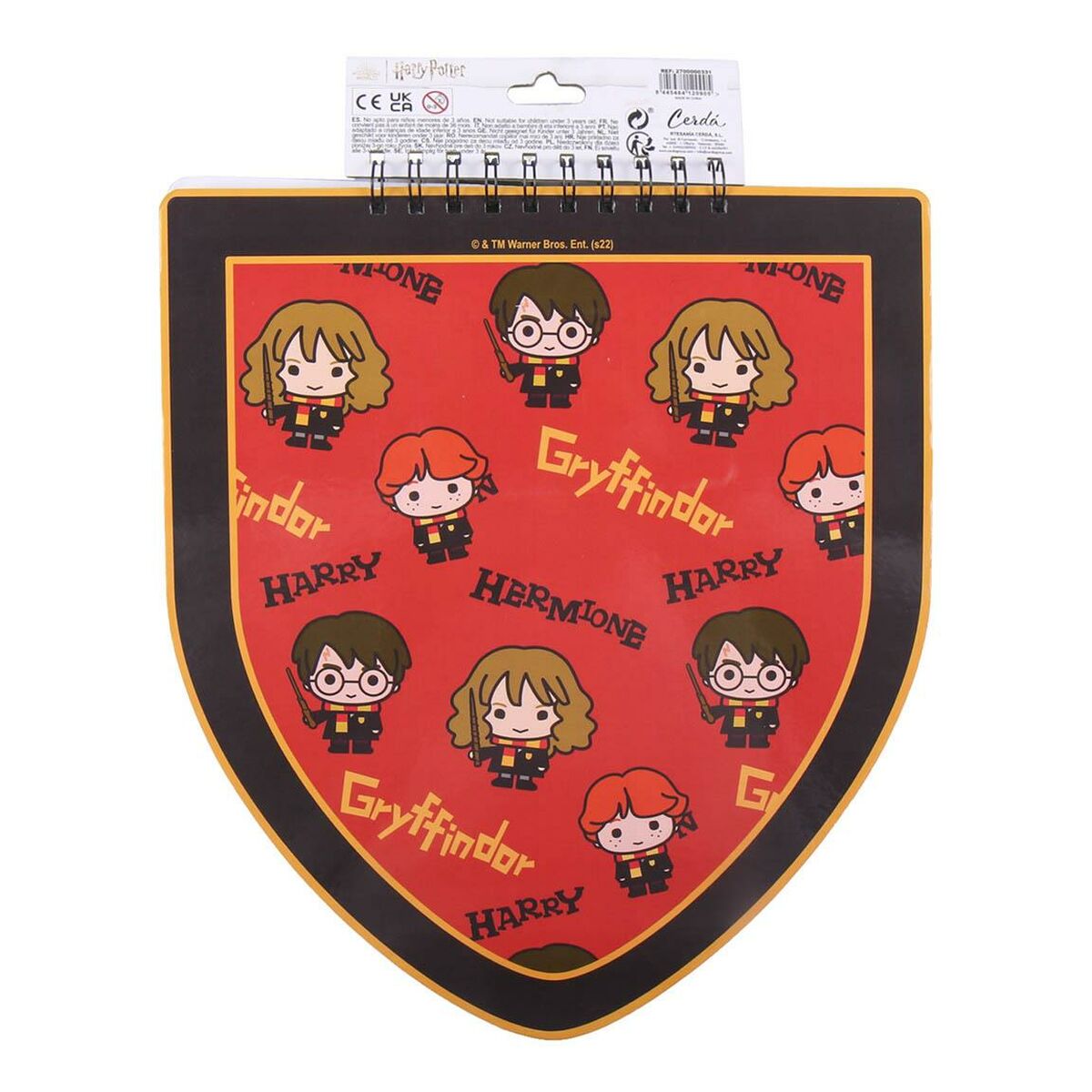 Set di cancelleria Quaderno di Harry Potter (30 x 30 x 1 cm)