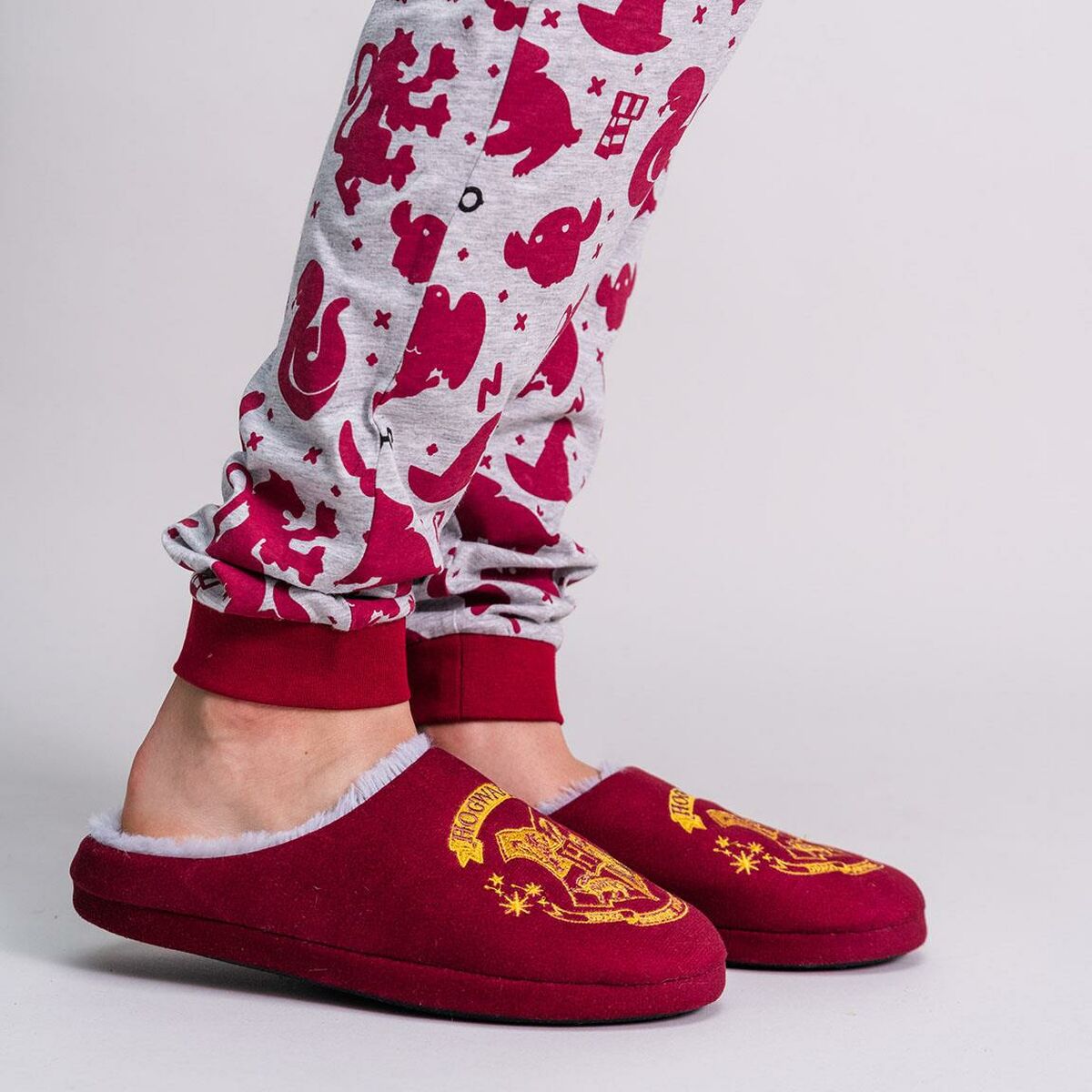 Pantofole da casa Harry Potter Rosse